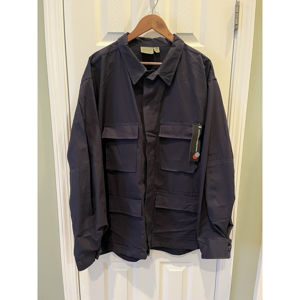 NWT Propper International Combat Coat Jacket Men's XXL Regular Navy Blue Pockets